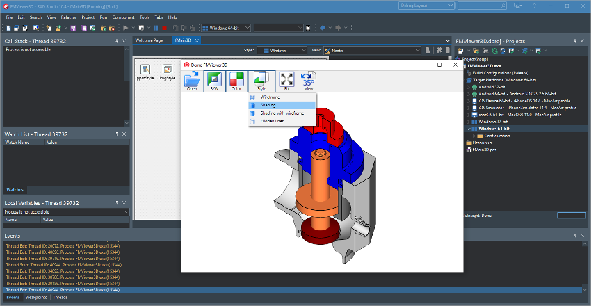 CAD VCL 15 Multiplatform